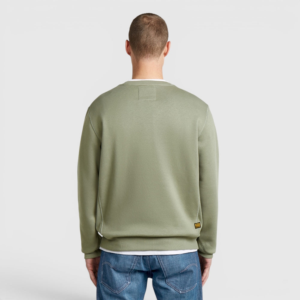 D16917-C235-B441 G-Star RAW Sweater Premium Core Light Orphus / Groen