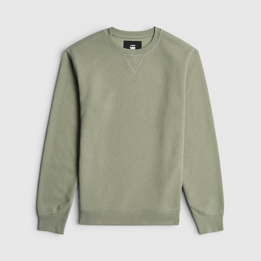 D16917-C235-B441 G-Star RAW Sweater Premium Core Light Orphus / Groen