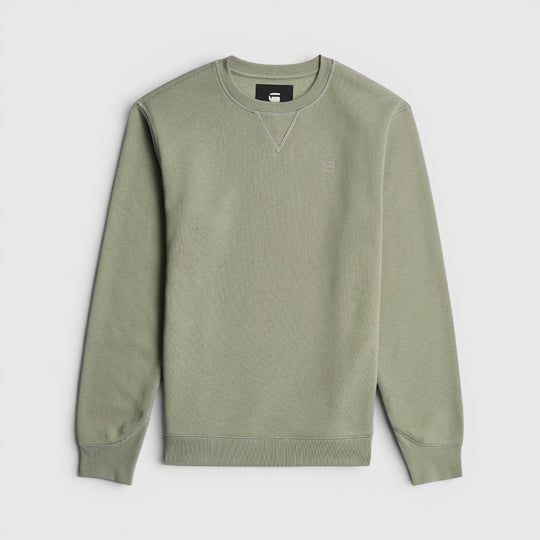 D16917-C235-B441 G-Star RAW Sweater Premium Core Light Orphus / Groen