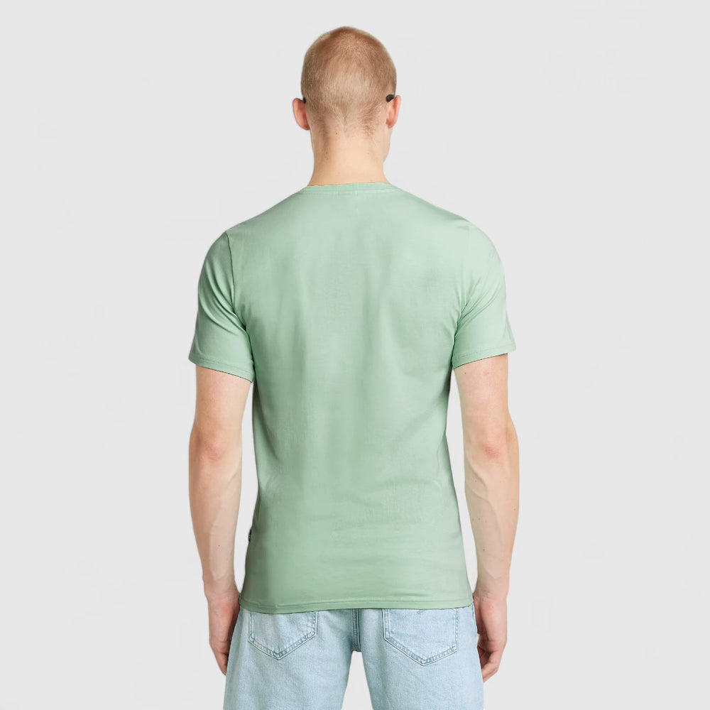 D19070-C723-G992 G-star T-Shirt Slim Base Round Neck Birds Egg Green