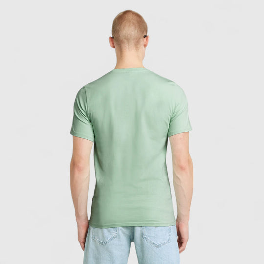 D19070-C723-G992 G-star T-Shirt Slim Base Round Neck Birds Egg Green