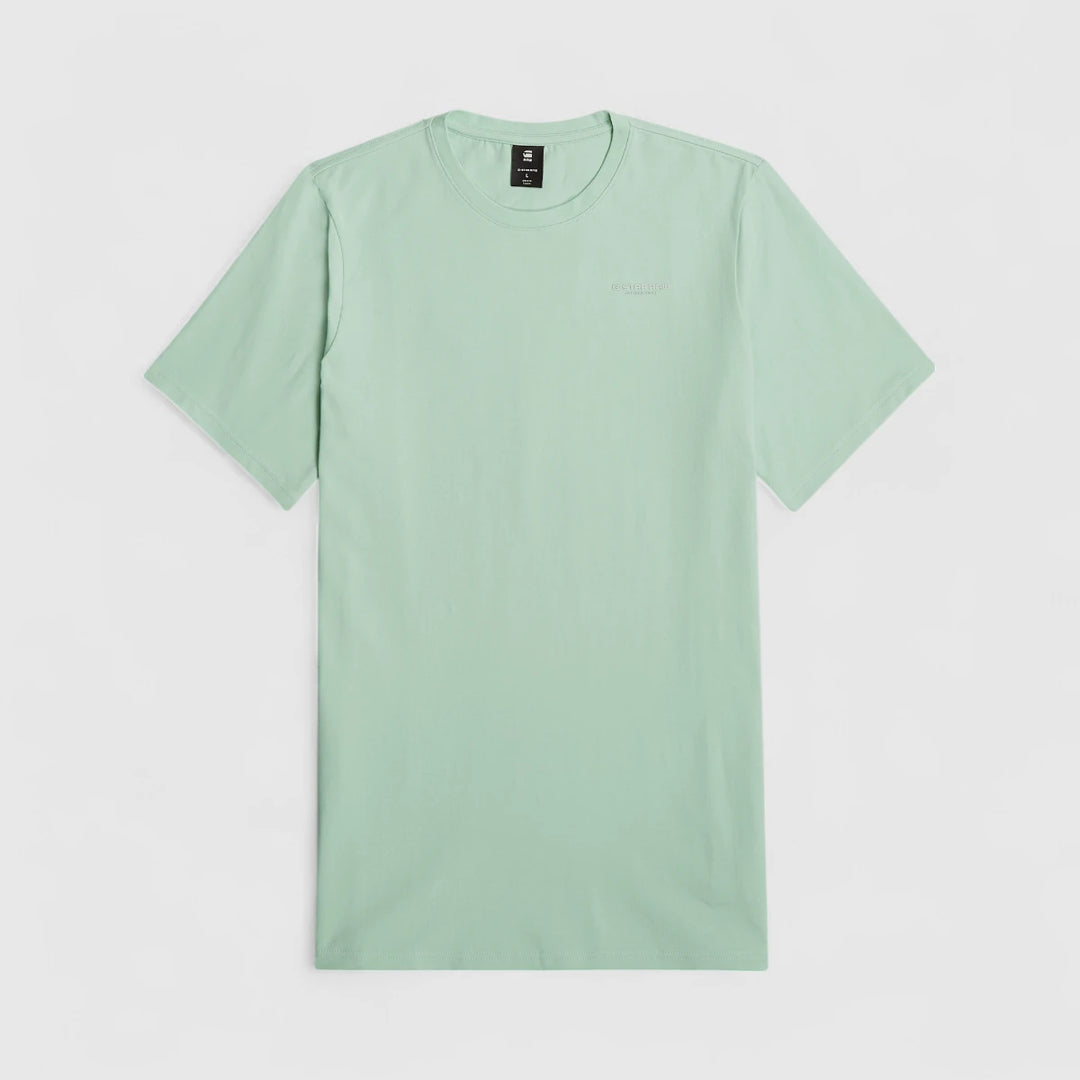 D19070-C723-G992 G-star T-Shirt Slim Base Round Neck Birds Egg Green