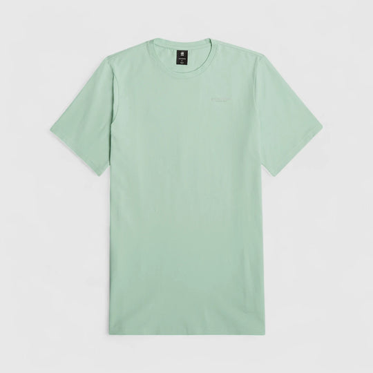 D19070-C723-G992 G-star T-Shirt Slim Base Round Neck Birds Egg Green