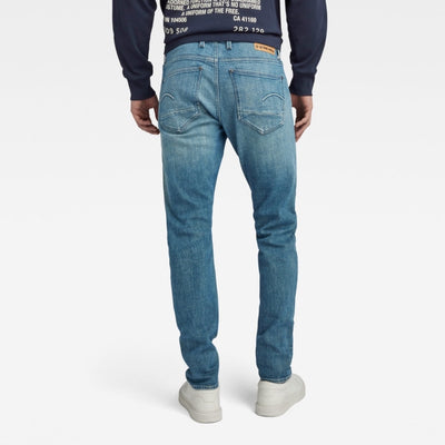 d20071-d440-g121 revend fwd skinny faded blue pool g-star denim back