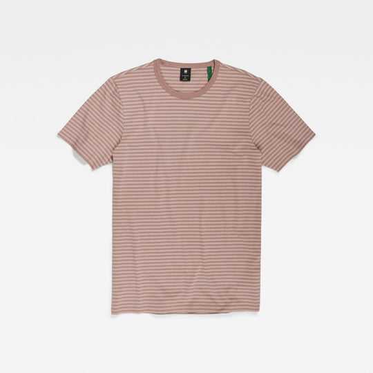 d22778-c339-d956 slim t-shirt stripe g-star t-shirt dumic /chocolate crop4