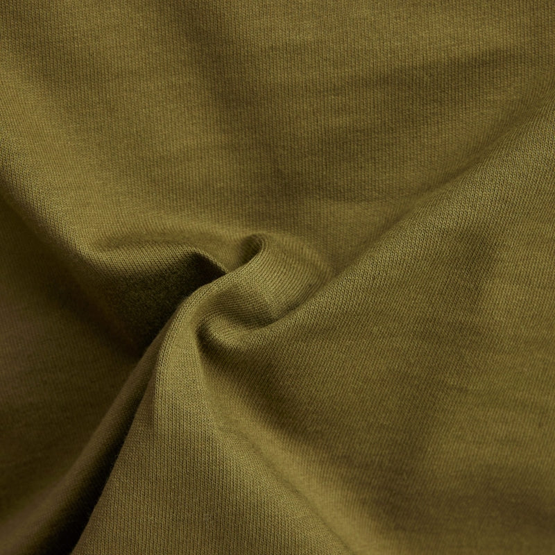 d23455 c336 c744 premium base long sleeve g-star t-shirt dark olive crop5