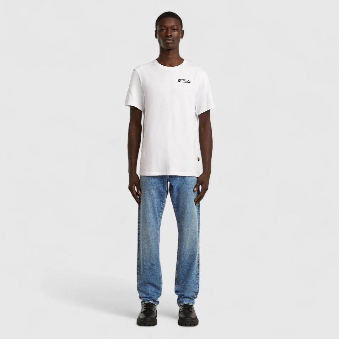 D23692-D930-H078 G-Star Mosa Straight Faded Sea Point Blue