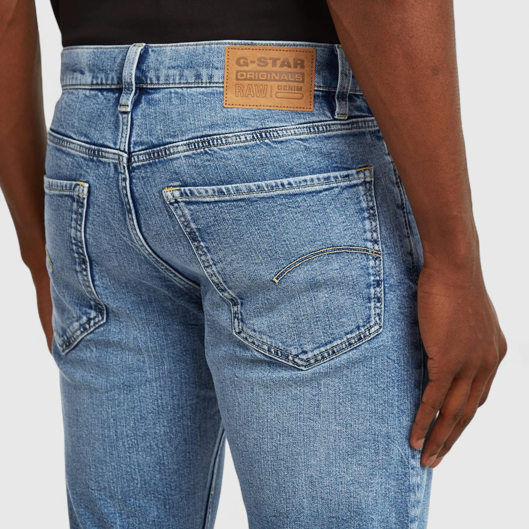 D23692-D930-H078 G-Star Mosa Straight Faded Sea Point Blue