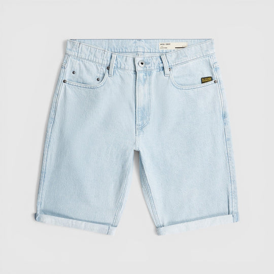 D24430-E352-H948 G-Star Mosa Korte Broek Beached Faded Blue Galena