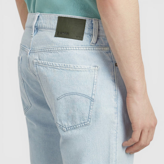 D24430-E352-H948 G-Star Mosa Korte Broek Beached Faded Blue Galena