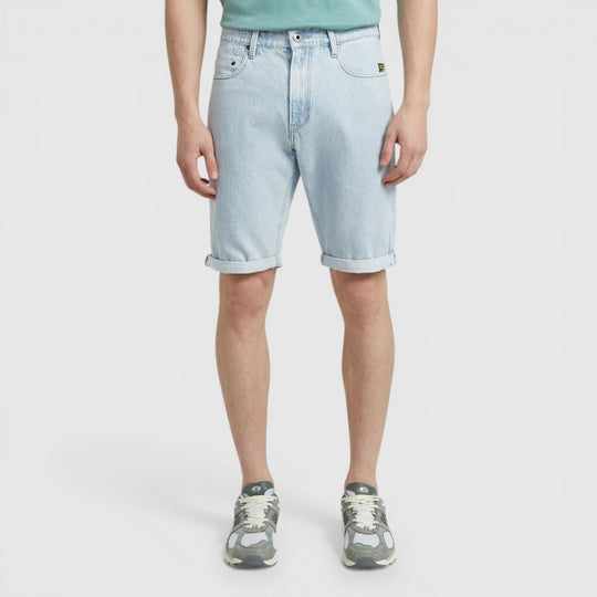 D24430-E352-H948 G-Star Mosa Korte Broek Beached Faded Blue Galena