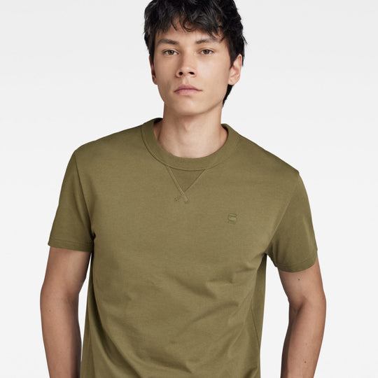 d24449-336-b230 nifous round neck g-star t-shirt shadow olive crop2