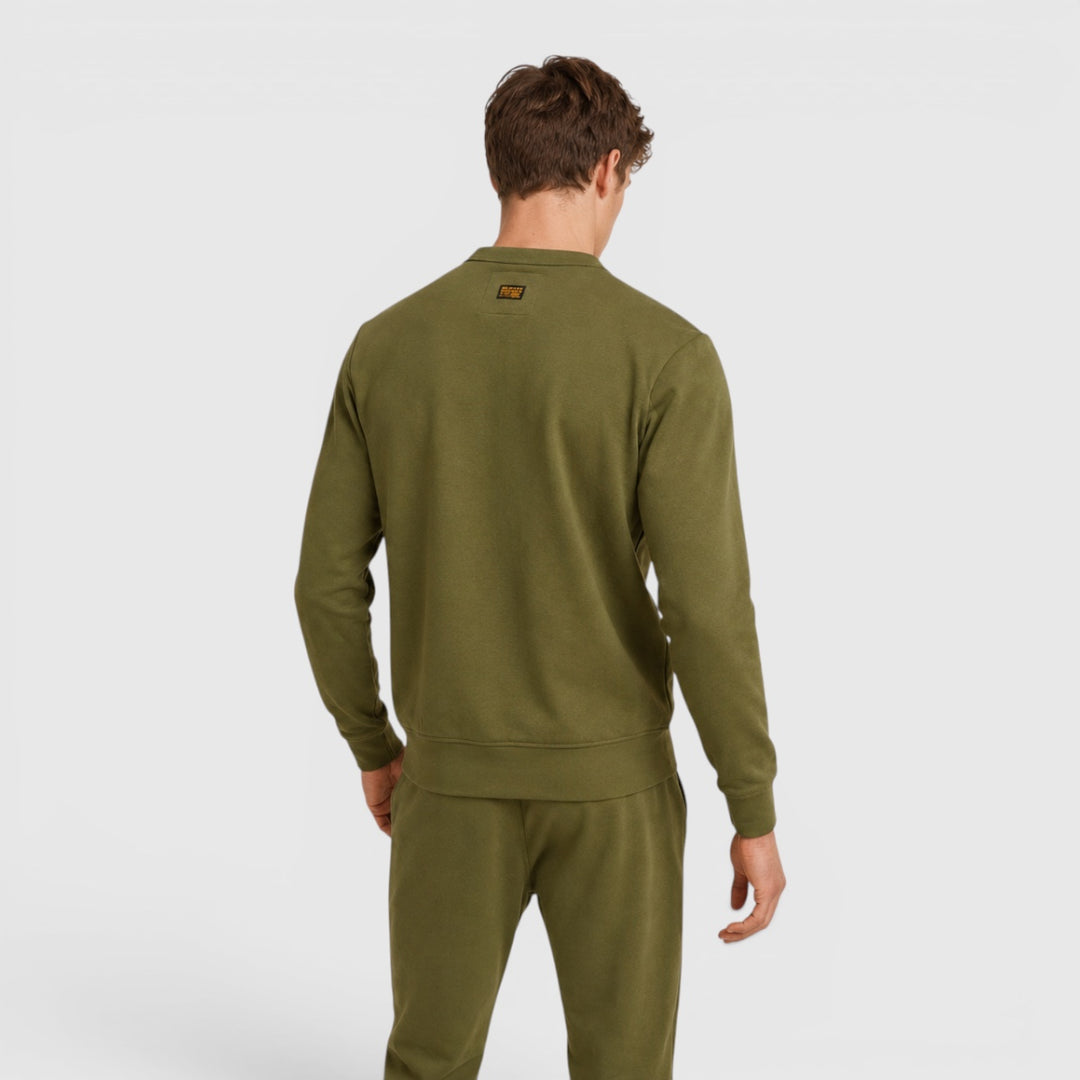 D25121-D566-B230 G-Star Nifous Rond Neck Sweater Shadow Olive