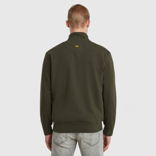 D25122-D566-995 G-Star Nifous Zip Thru Sweater Asfalt