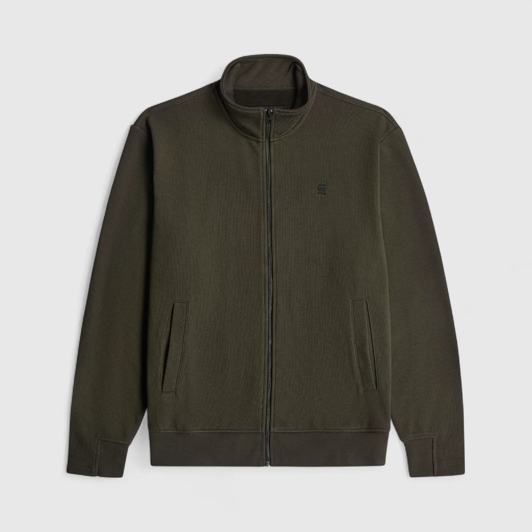 D25122-D566-995 G-Star Nifous Zip Thru Sweater Asfalt