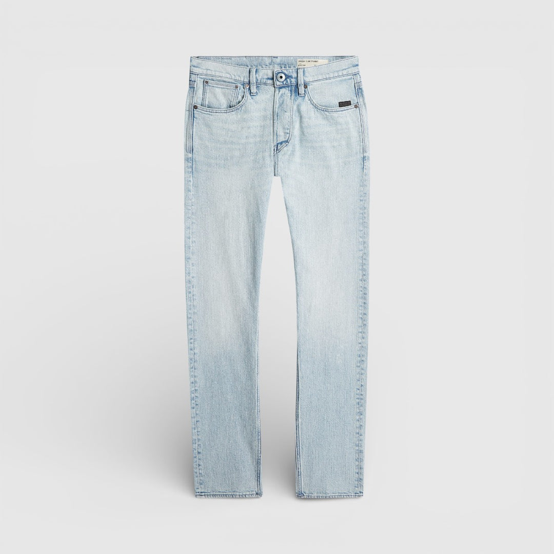 D28534-E205-H918 G-Star Streem Slim Tapered Sun Faded Blue Galena