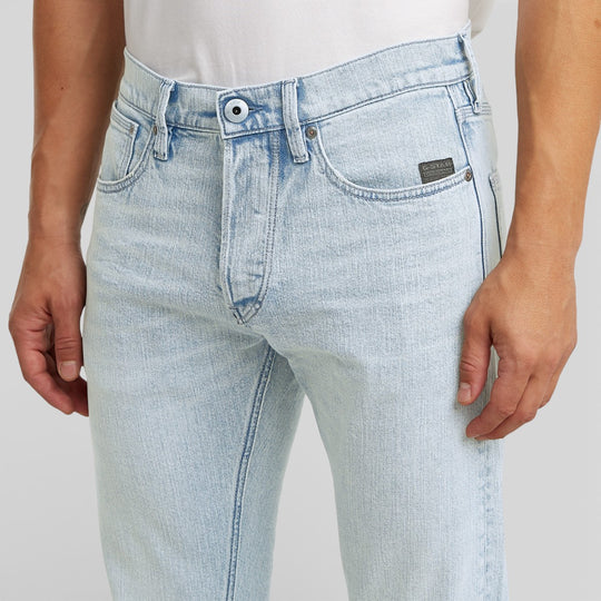 D28534-E205-H918 G-Star Streem Slim Tapered Sun Faded Blue Galena