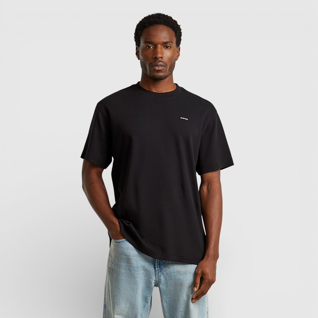 D28609-C812-6484 G-Star T-Shirt True Regular Zwart / Dark Black