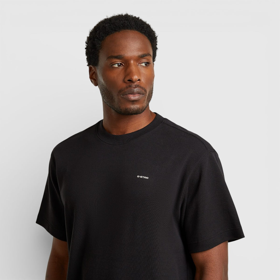 D28609-C812-6484 G-Star T-Shirt True Regular Zwart / Dark Black