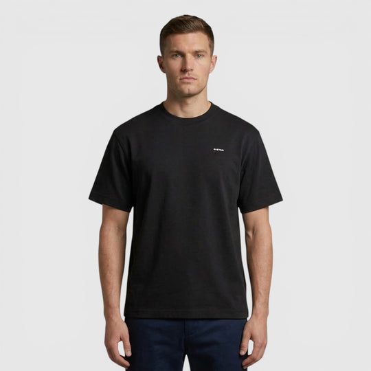 D28609-C812-6484 G-Star T-Shirt True Regular Zwart / Dark Black