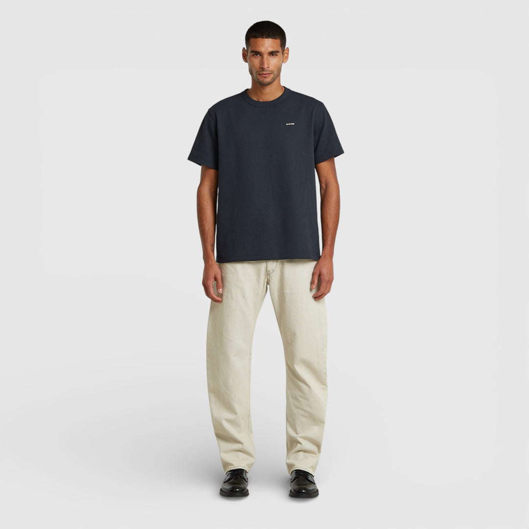 D28609-E383-C742 G-Star T-Shirt True Regular Structured Salute / Donkerblauw