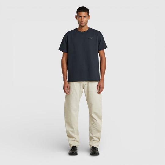 D28609-E383-C742 G-Star T-Shirt True Regular Structured Salute / Donkerblauw