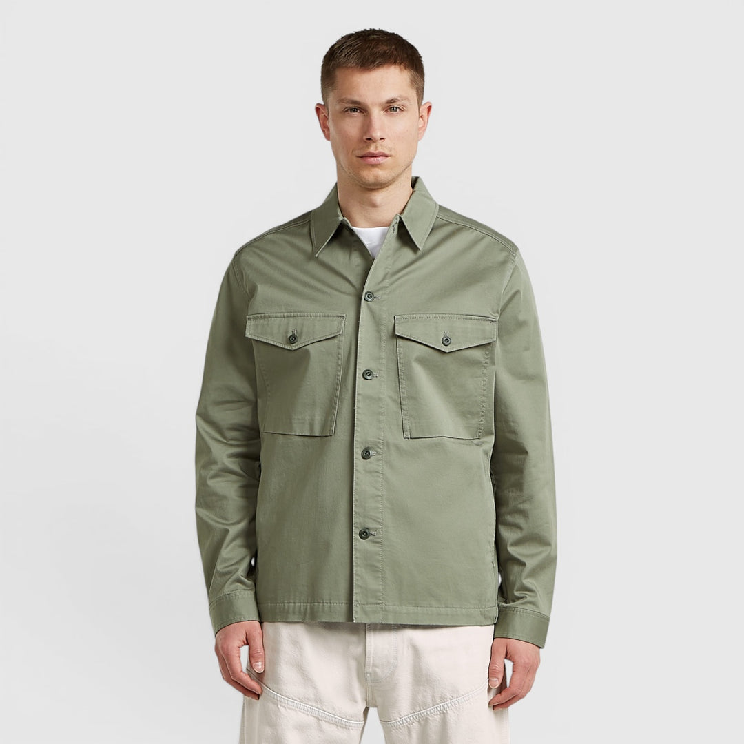 D29313-5126-B441 G-Star RAW Core Lightweight Overshirt Light Orphus Groen