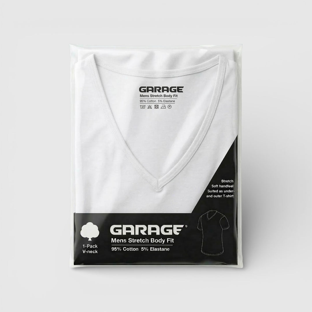 Garage Body Fit V-Ausschnitt