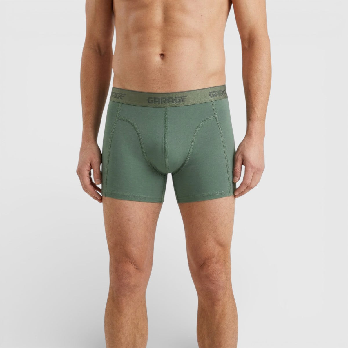 Garage-Boxer-Shirt-0805-Green