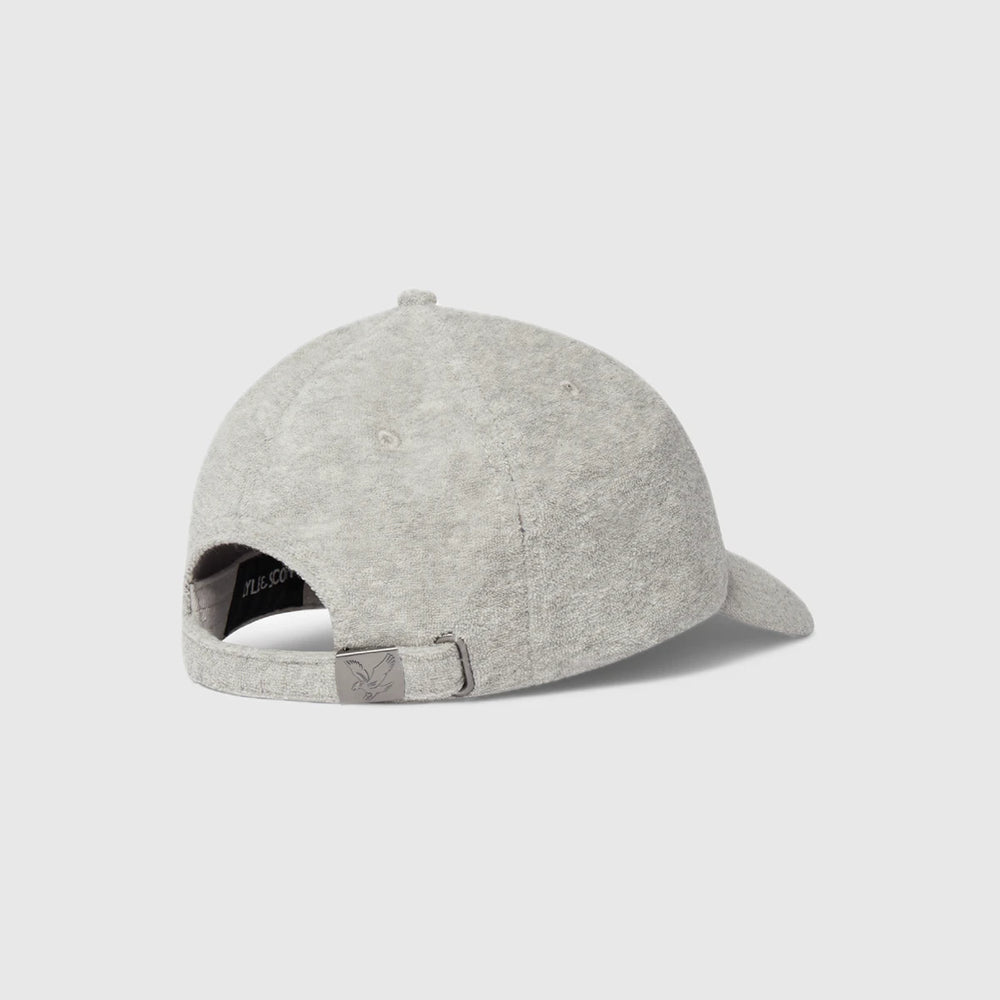HE1805V-W870 Lyle & Scott Terry Towelling Baseball Cap Cove