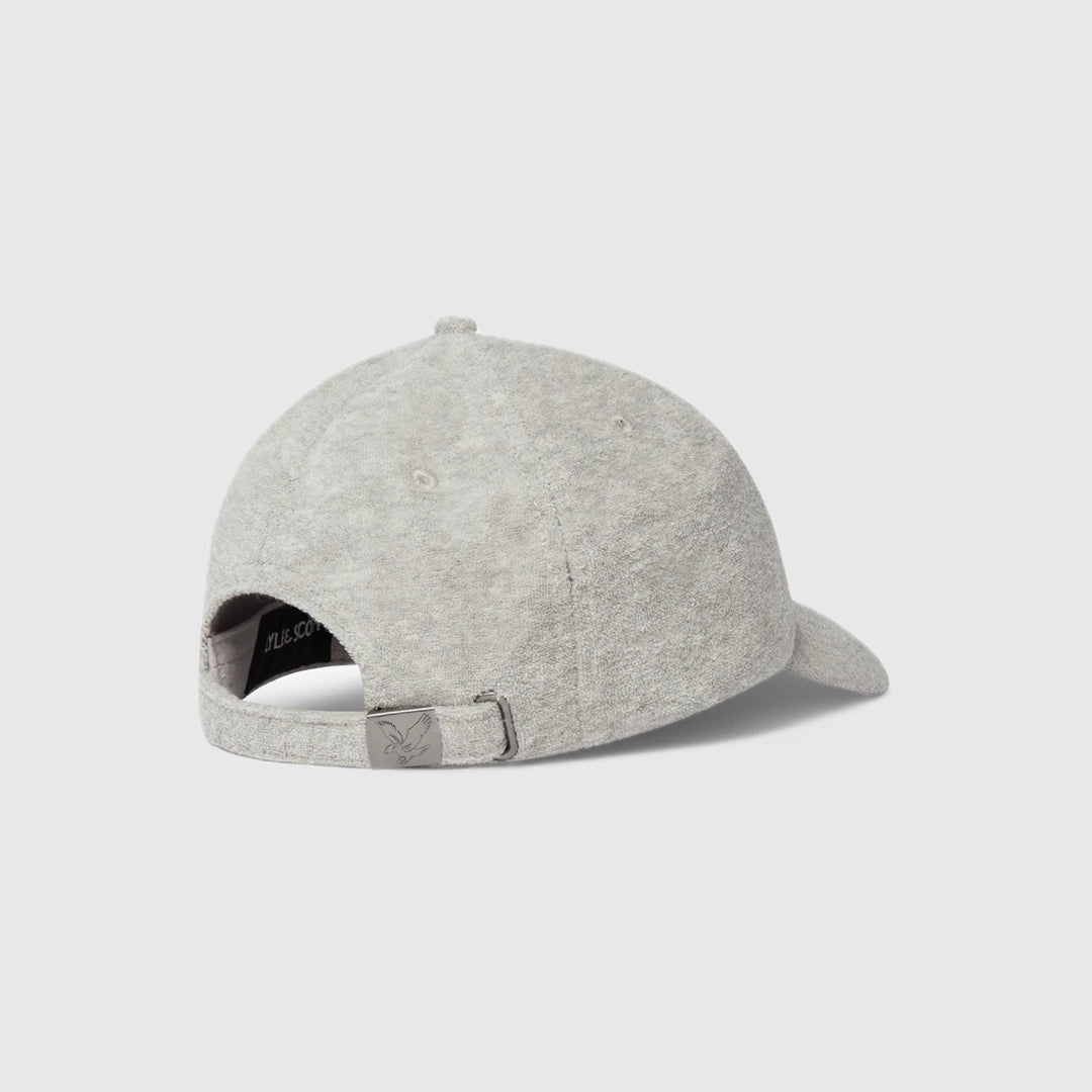 HE1805V-W870 Lyle & Scott Terry Towelling Baseball Cap Cove
