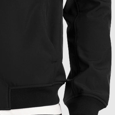 jk1214v z865 fleece lined softshell jacket lyle & scott jack black crop3