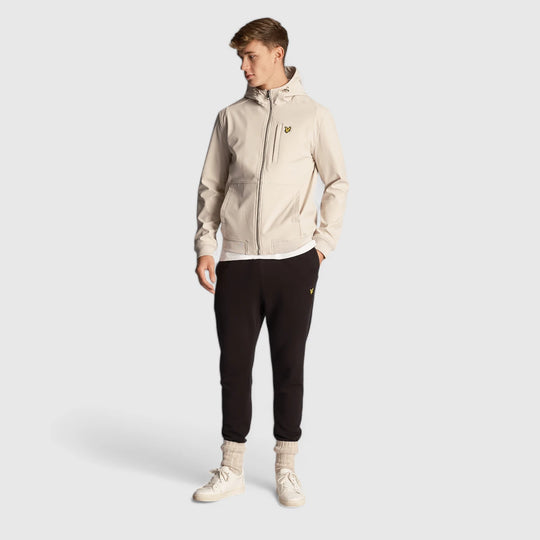 JK1424VN-W870 Lyle & Scott Hooded Softshell Jacket Cove