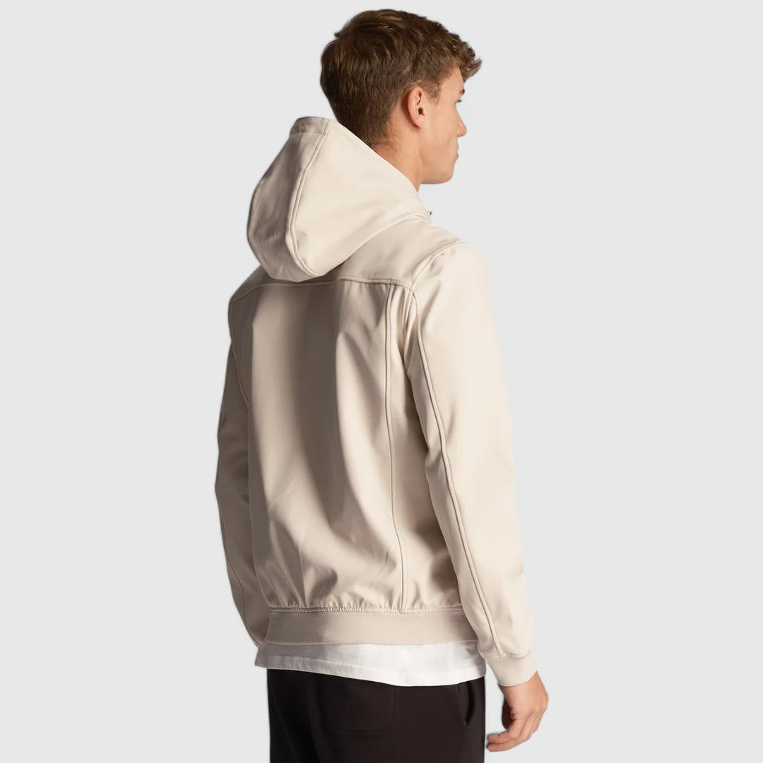 JK1424VN-W870 Lyle & Scott Hooded Softshell Jacket Cove