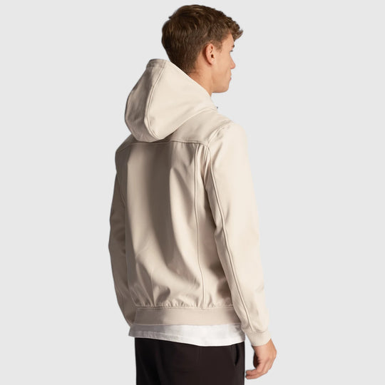 JK1424VN-W870 Lyle & Scott Hooded Softshell Jacket Cove