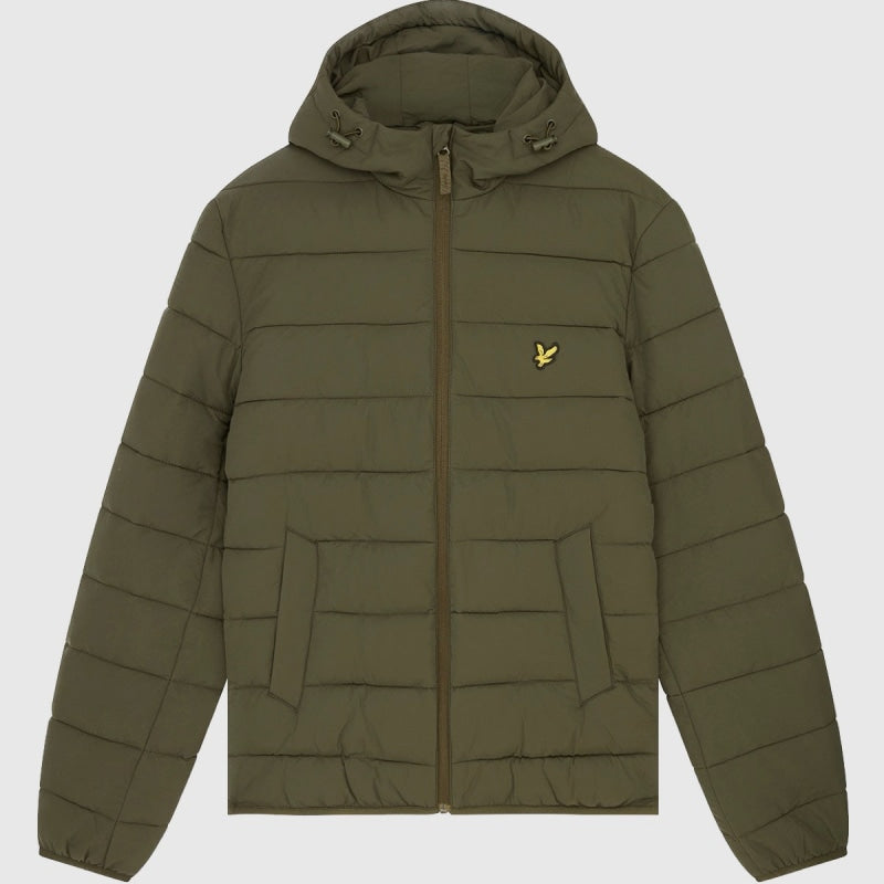 jk1546v w485 lightweight puffer jacker lyle & scott jack olive crop4