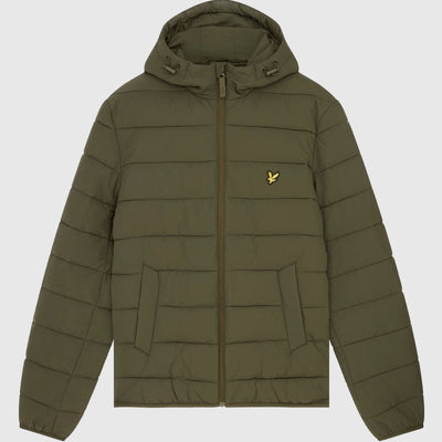 jk1546v w485 lightweight puffer jacker lyle & scott jack olive crop4