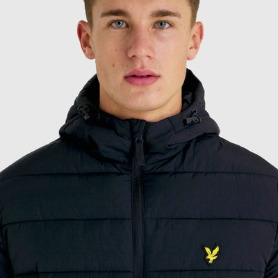 jk1546v z271 lightweight puffer jacker lyle & scott jack dark navy crop4