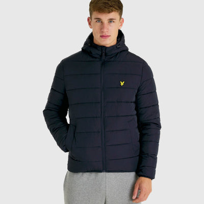 jk1546v z271 lightweight puffer jacker lyle & scott jack dark navy front