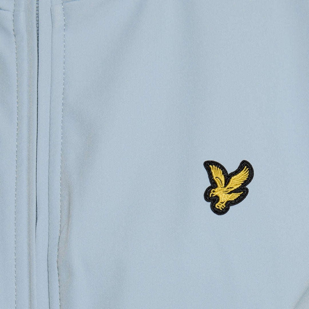 JK2200V-W596 Lyle & Scott Mesh Back Softshell Jacket Opal Blue