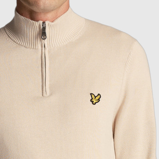 kn2014v-w870 quarter zip jumper lyle & scott polo cove crop2