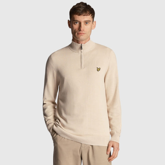 kn2014v-w870 quarter zip jumper lyle & scott polo cove