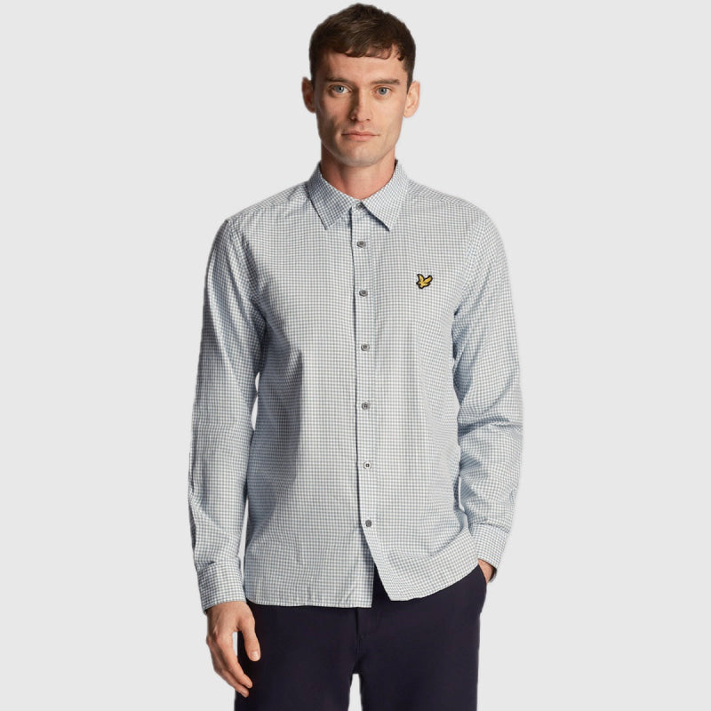 Lyle & Scott Shepherd Check Shirt M Overhemd