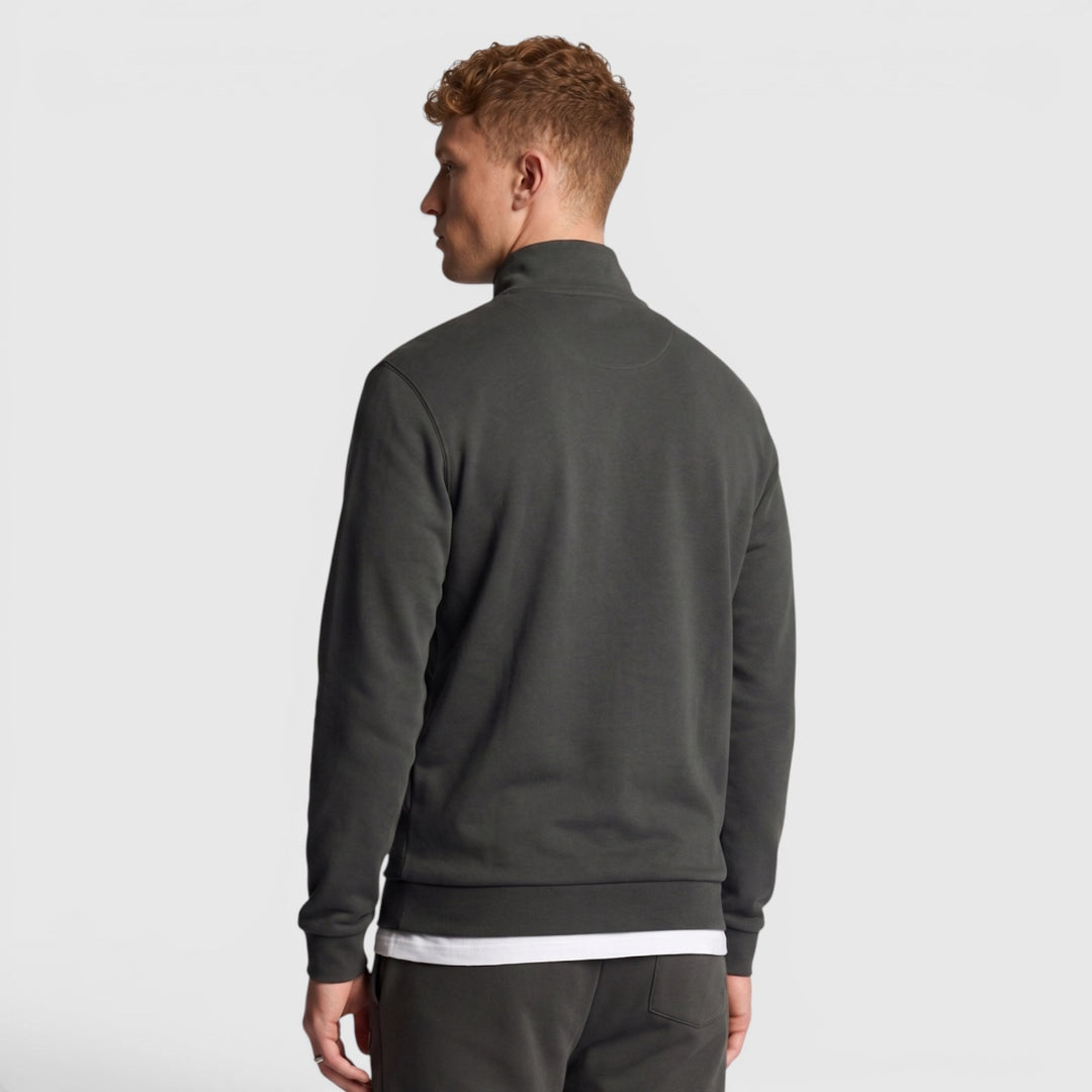 ML2022TON-W635 Lyle & Scott Tonal Eagle Quarter Zip Sweat
