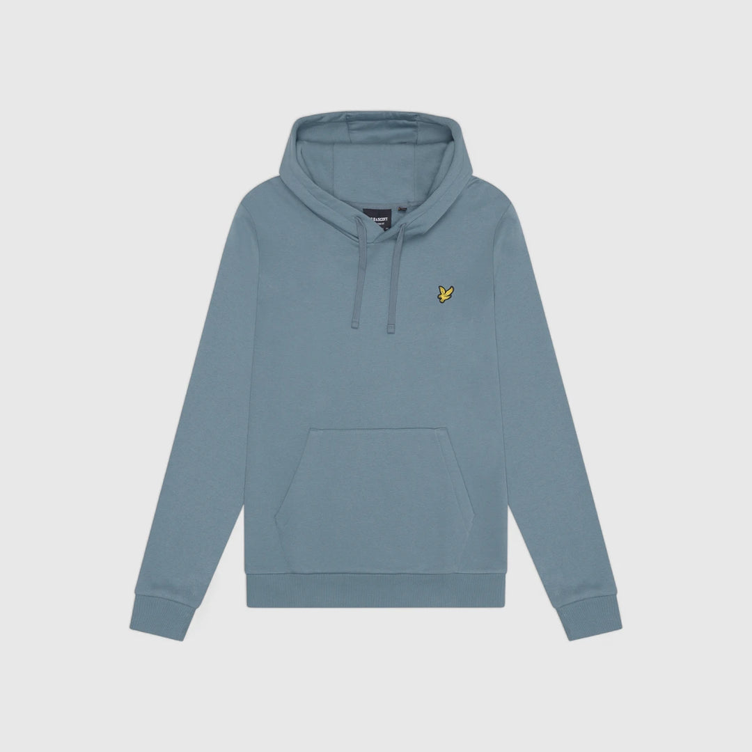 ML2129V-Z263 Lyle & Scott Oversized Pullover Hoodie Mist Blue