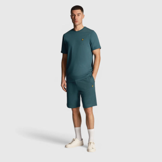 ML414VOG-W746 Lyle & Scott Sweat Short Malachite Green