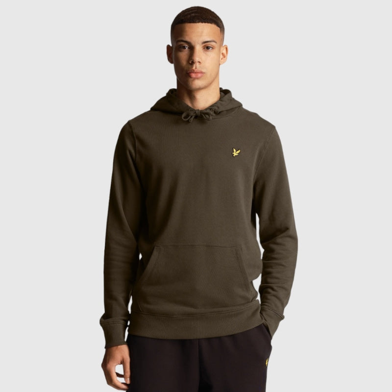 ml416vog-w485 Lyle & Scott Pullover Hoodie T-Shirtspullover hoodie lyle & scott polo olive