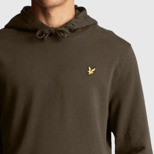 ml416vog-w485 Lyle & Scott Pullover Hoodie T-Shirtspullover hoodie lyle & scott polo olive crop2