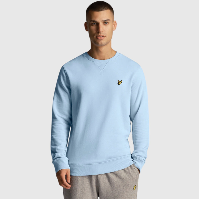 ml424vog-w487 Lyle & Scott Crew Neck Sweatshirt M T-Shirtscrew neck sweatshirt lyle & scott sweater light blue