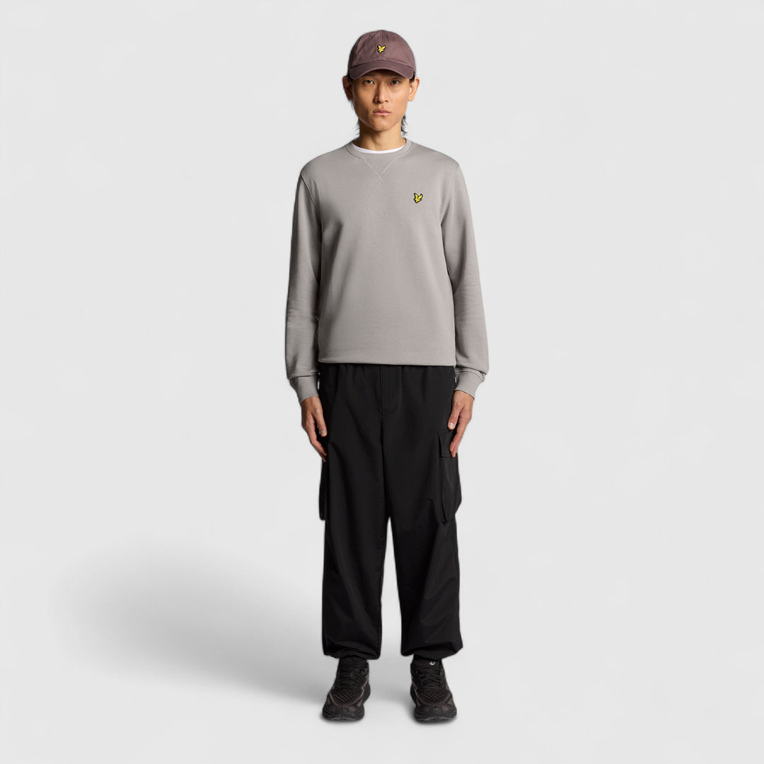 ML424VOG-Y043 Lyle & Scott Crew Neck Sweatshirt Gull Grey / Grijs